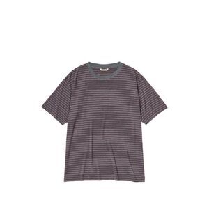 Auralee Men Wool Striped T-Shirt